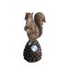 Buy cheap Decorative Squirrel Solar Powered Animal Garden Lights With Spotlight from wholesalers