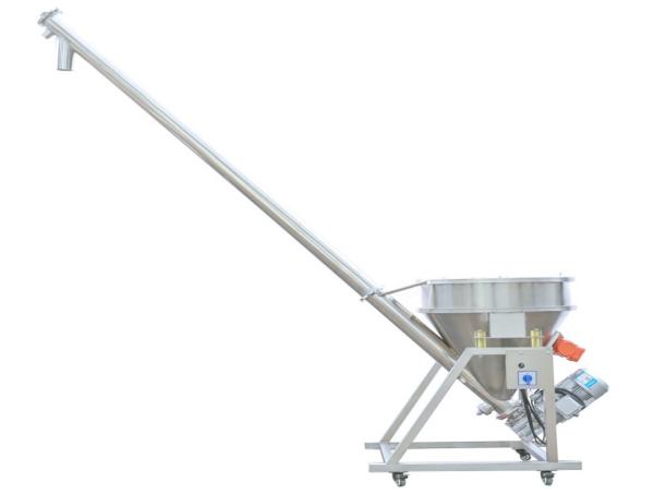 500-3000Kg Hour Powder Auger Elevator Semi Automatic Pouch Filling Sealing
