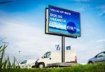 6500cd/sqm 160W Outdoor Advertising Led Screen IP65 P10 For Train Station
