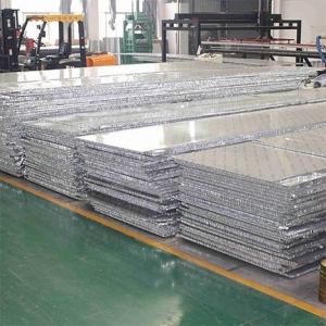 China Deburred Aluminum Sheet Plate Grade 6061 2mm Silver Color on sale
