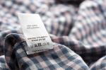 Woven RFID Clothing Labels Rfid Chips In Clothing 860 - 960MHZ ROSH Certificatio