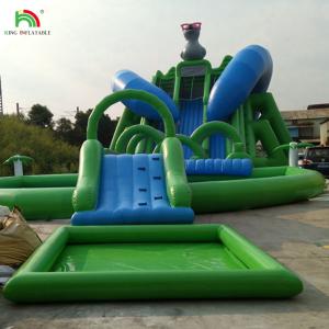 Wholesale Tarpaulin Inflatable Water Slide Commercial Giant Adult Amusement Park Water Slides from china suppliers