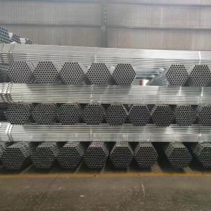 Wholesale Hot Dipped Galvanized Steel Round Tube Pipe 3 Inch 16 Gauge ASTM A53 Zinc Coated from china suppliers