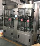 PET / Glass Bottle Water Filling And Sealing Machine , 1.3KW Filling Water