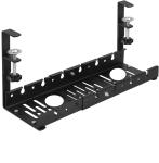 Under Desk Cable Management Retractable Cord Organizer In Offices Kitchens