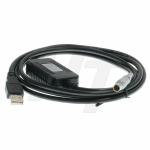 5 Pin Total Station Cable for Leica TPS TS1200 DNA Digital Levels USB to Lemo