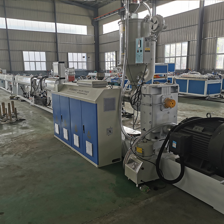Qingdao Port Seaport HDPE PPR Pipe Machine Plastic Extruders with Single-screw Design
