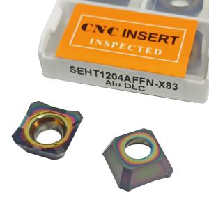 Wholesale DLC Coating Carbide Insert For Aluminum SEHT1204 CNC Machine use from china suppliers