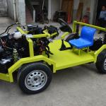 Complete Chassis System Training Board VW Jetta Automotive Training Equipment