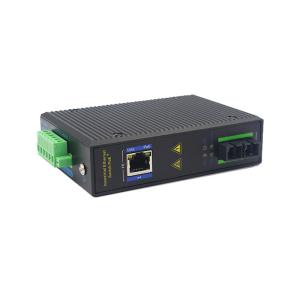 Wholesale 10m Industrial Gigabit Ethernet Switch MDI-X auto negotiation IP40 protection from china suppliers