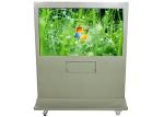 16.7M Color LCD Advertising Display Screen 65 Inch 1488*868mm Network Advertisin