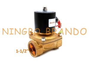 Wholesale 1-1/2'' Inch UW-40 2W400-40 Pilot Diaphragm Brass Solenoid Valve from china suppliers