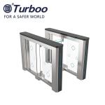 Swing barrier vehicle and pedestrian access control automatic systems pedestrian