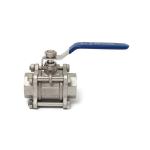 Sanitary Stainless Steel Thread Type Ball Valve End Connection NPT Model NO.