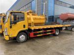 120hp Light Duty Wrecker Tow Truck 6x4 3 Ton Slide Flatbed ISUZ KV100