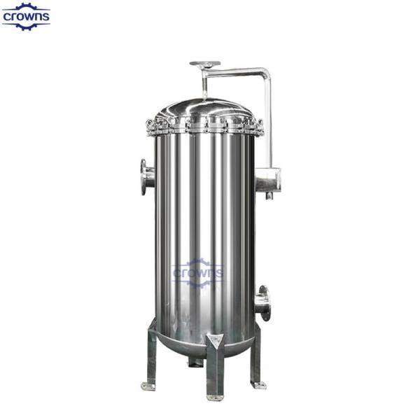 Filter bag type stainless steel high efficiency pre filtration oil filter with