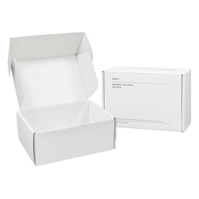 Customized Pet Clothes Dog Harness Packaging Box Folding White Mailer Shipping Corrugated Box
