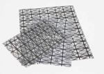 Black Anti Static Conductive Grid Bag 6 * 9 Inch For Packaging PC Boards