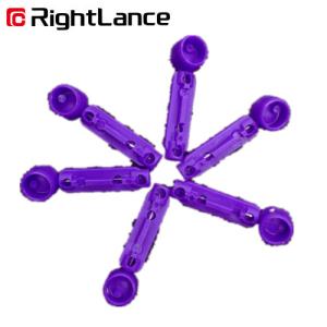 Wholesale 0.5MM 25G Painfree Sterile Blood Lancet Single Use FDA For Blood Sugar Test from china suppliers