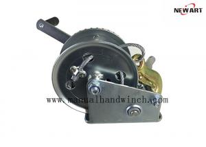 China 450kg small Hand Crank Winch 1000 Lb Portable manual Winch on sale