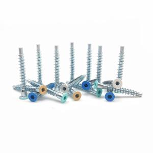 Wholesale Countersunk Thread Straight Repair Cabinet Screw Hexagonal Self Tapping Roller from china suppliers