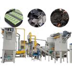 5000 kg Weight Lithium Battery Recycling Machine Scrap Battery Crushing And