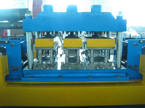PLC Panasonic Door Frame Roll Forming Machine 15 Meters / Min Electric Parts