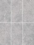 Non-Slip Mural Light Gray Slightly Pitted Surface 120x60cm Matt Outdoor Curtain