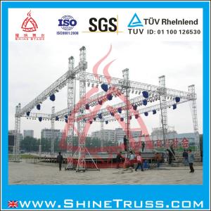 Wholesale medium/winch project truss,event stage truss for indoor or outdoor show from china suppliers