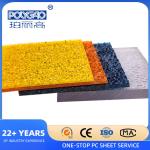 Diamond Polycarbonate Sheet 3mm Embossed Polycarbonate Sheet UV Protection