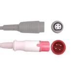 Compatible Biolight 4 Pin IBP Adapter Cable To Mindray Transducer