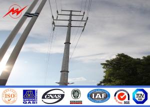 Wholesale Conical Section Galvanized Steel Utility Poles 13m 800DAN With ASTMA 123 from china suppliers