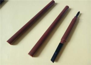 Wholesale Slim Brown Waterproof Eyebrow Pencil Tube Custom Designs ABS Material from china suppliers