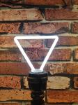 400lm 4w Decorative Led Filament Bulbs Triangle Shape Milky Frosted Color