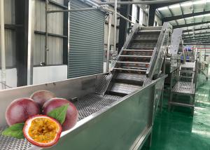 China Stainless Steel Passion Fruit Pulping Machine 1500 T / Day Good Performance on sale