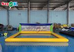 Inflatable Water Parks Adults Interactive Inflatable Water Volleyball Court