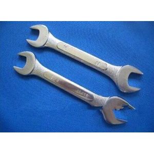 China KM Automotive Tools Double Open Spanner Wrench Set on sale