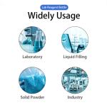 Food Grade 250ml 125 ml PP Plastic Bottle For Liquid Medicine Detergent reagent