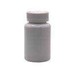 Collar Material PE 150ml Empty Round Plastic Bottle with Child Resistant Lids