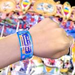 Custom Logo Promotional Item Wristbands Vinyl One Layer PVC Waterproof Colorful