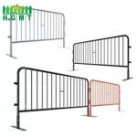 America Market Temporary Portable Movable Metal Panels Crowd Control Printed