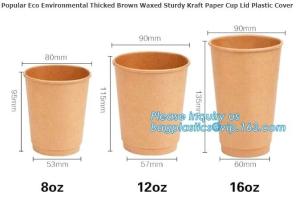 Wholesale 100% Biodegradable Disposable PLA Coated Coffee Paper Cup,9oz hot coffee paper cup with lids/ coffee to go cups/ oem dis from china suppliers