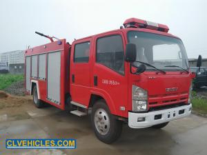 Wholesale ISUZU 700P Fire Control Vehicle 6000L Water Tank 500L Foam Tank from china suppliers
