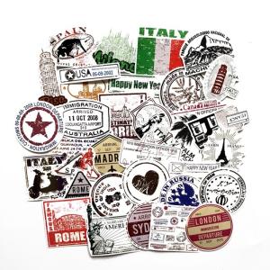 Wholesale Laptop PVC Sticker Printing Decal Graffiti Patches Skateboard Stickers from china suppliers