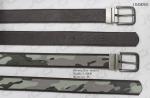 Two Way Used Mens Casual Belts Military Printing Webbing & Classic PU Reversible