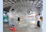 Giant cheap inflatable grass ball person inside with certificated PVC or TPU