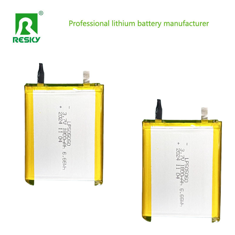 Air Purifier Lithium Polymer Rechargeable Battery 505060 3.7V 1800mAh 2000mAh