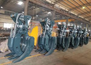 Wholesale 360 Degree Rotating 20T 30T Excavator Hydraulic Grapple For Timber from china suppliers