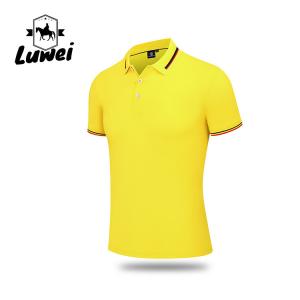 Wholesale Quick Drying Embroidered Polyester Polo Shirts Textured Lapel Short Sleeve from china suppliers