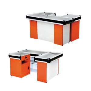Wholesale Modern Retail Checkout Counters Sturdy Structure Cold Rolled Steel Material from china suppliers
